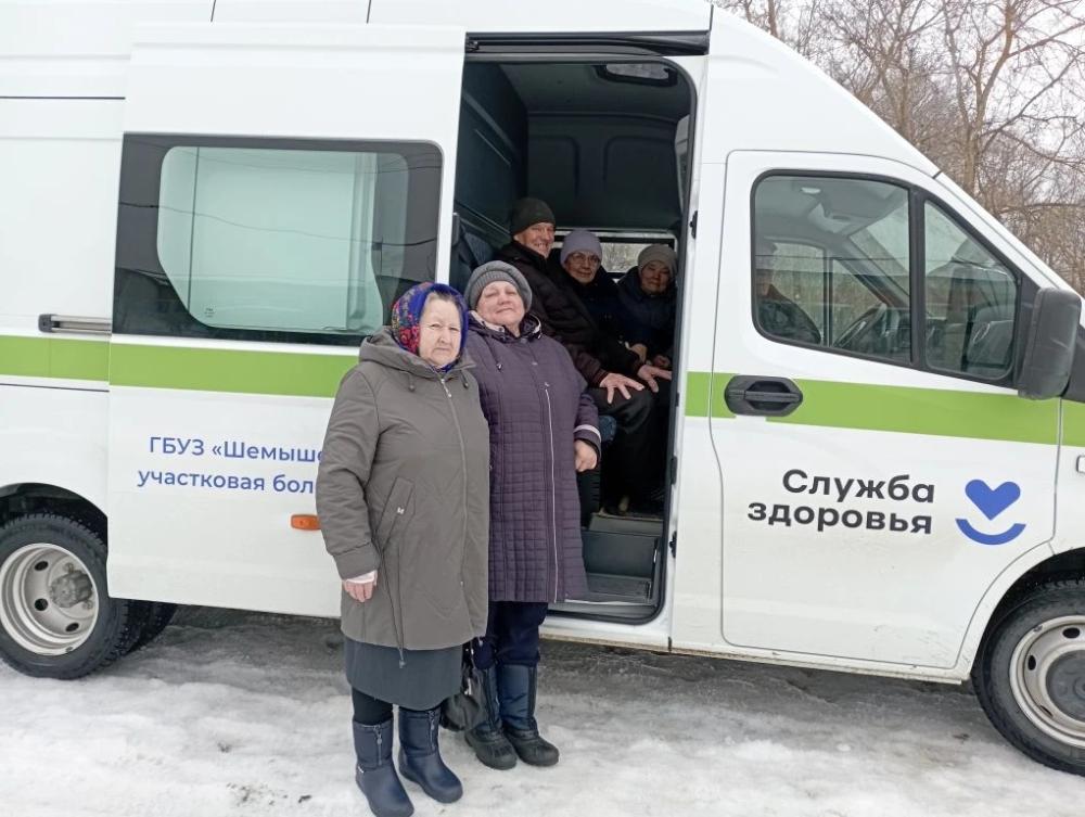 Медицинская мобильная бригада Шемышейской участковой больницы 20 марта посетила село Армиёво.