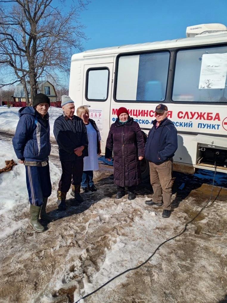 Благодаря реализации национального проекта «Продолжительная и активная жизнь» жители отдаленных и малонаселенных пунктов имеют возможность регулярно проходить профилактические осмотры.